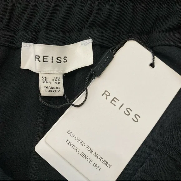 Reiss ODELL Hi Rise Taper Leg Trouser Pants